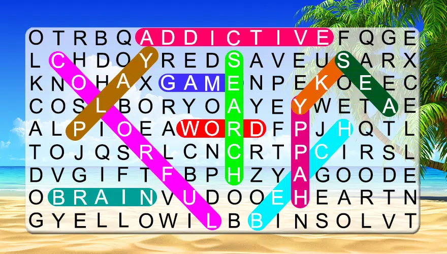 Word Search : Find Hidden Word 螢幕截圖 0