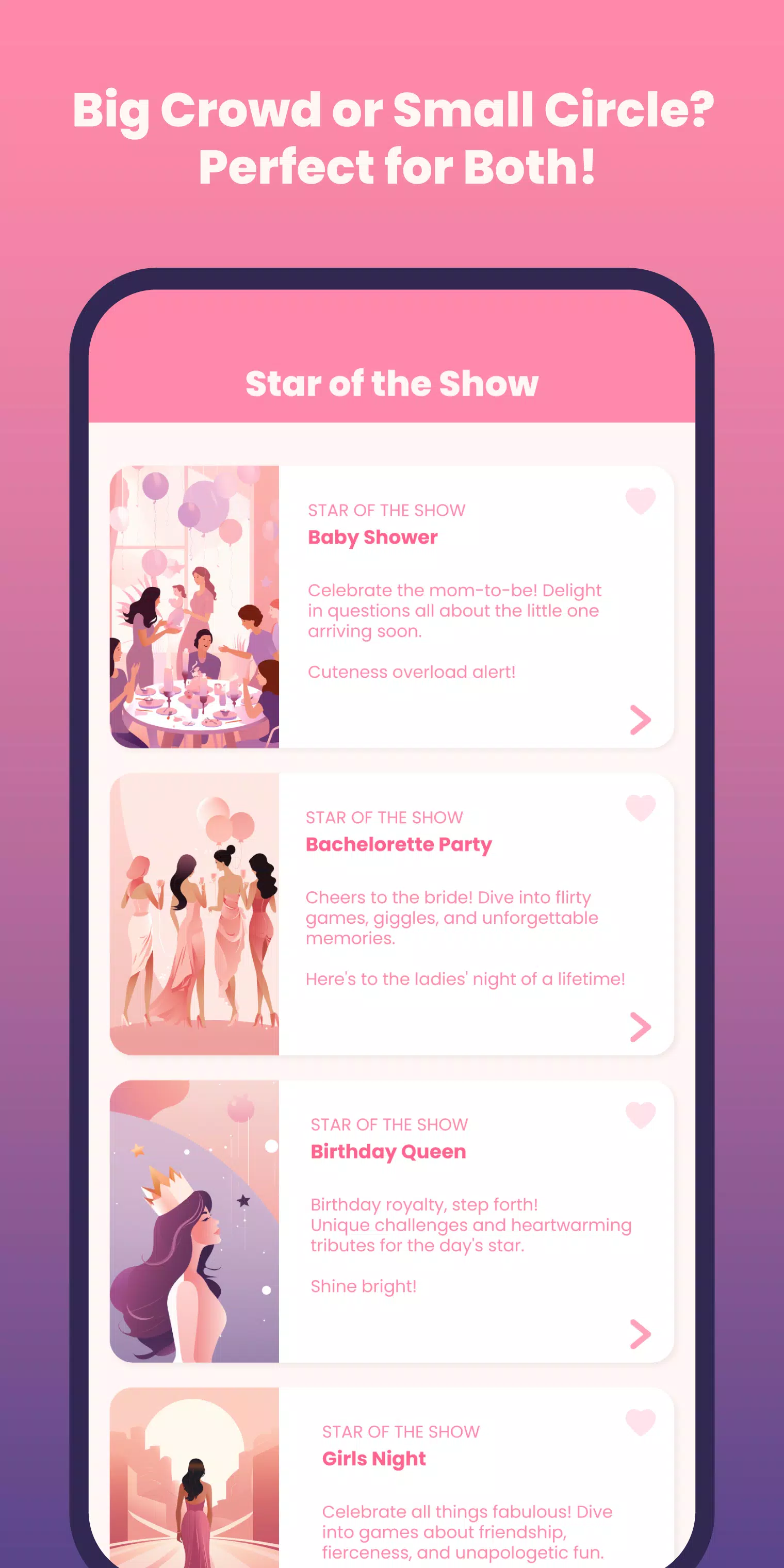 Girls Night - Group Party Game应用截图第2张