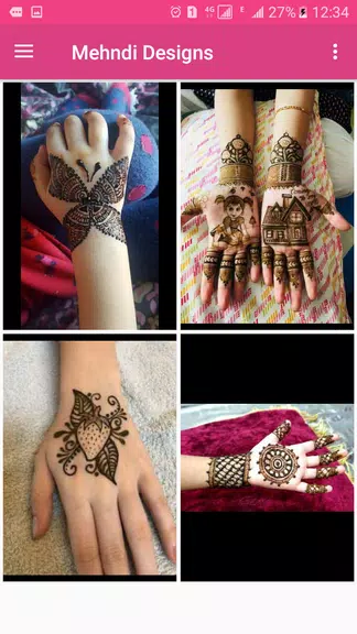 Latest Mehndi Designs Captura de pantalla 2