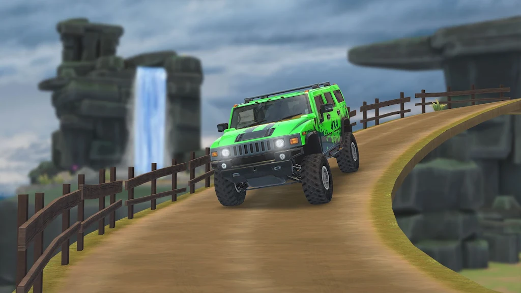 Mountain Hill Offroad Parking Скриншот 2