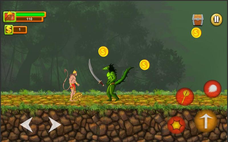 Hanuman Adventure Indian game 螢幕截圖 0