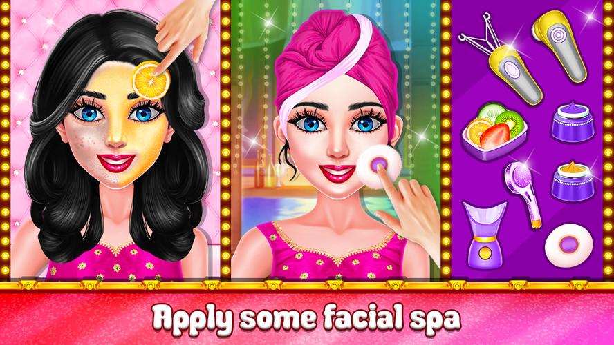 Indian Wedding Makeup Dressup 螢幕截圖 2