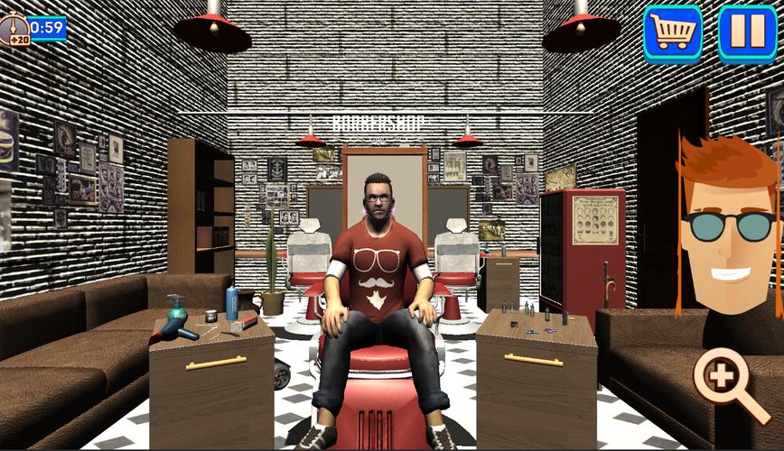 Real Barber Haircutting Shop 螢幕截圖 2