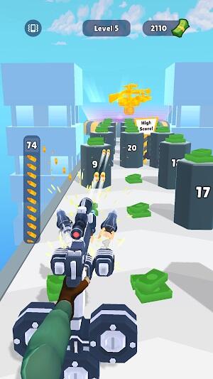 လက်နက် Upgrade Rush Mod APK Android