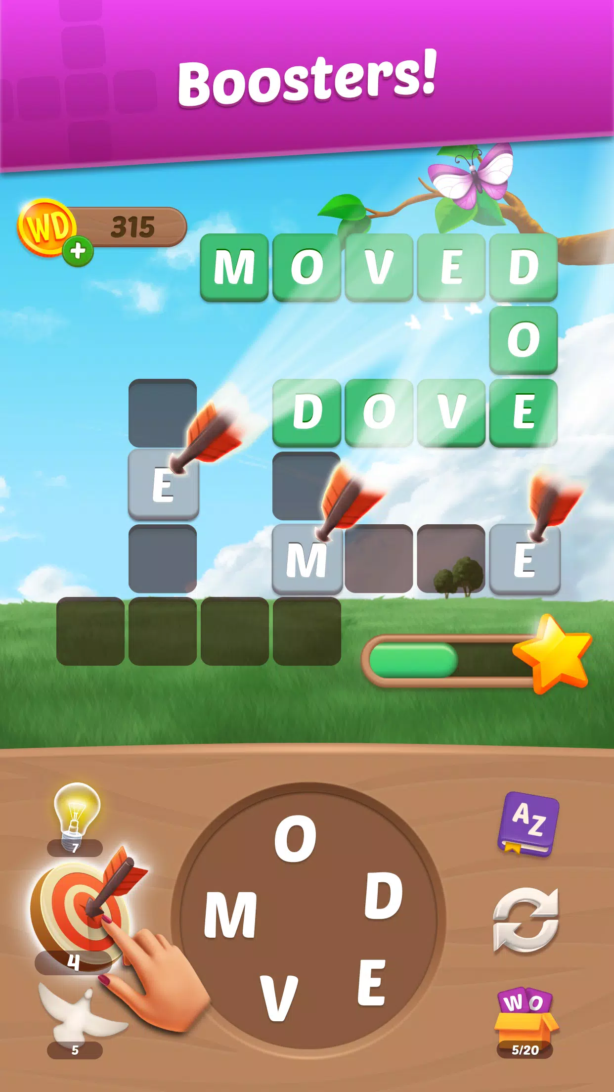 Wordington: Word Hunt & Design 스크린샷 3
