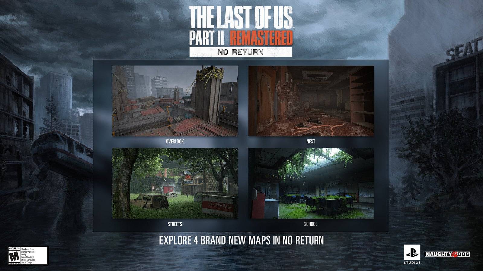 Nenhum retorno está definido para quatro novos mapas. Crédito da imagem: entretenimento interativo da Sony.