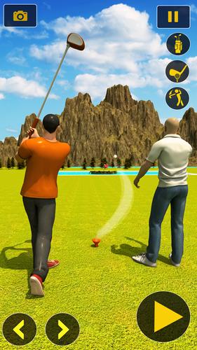 Golf Strikes Offline Golf Game 螢幕截圖 1