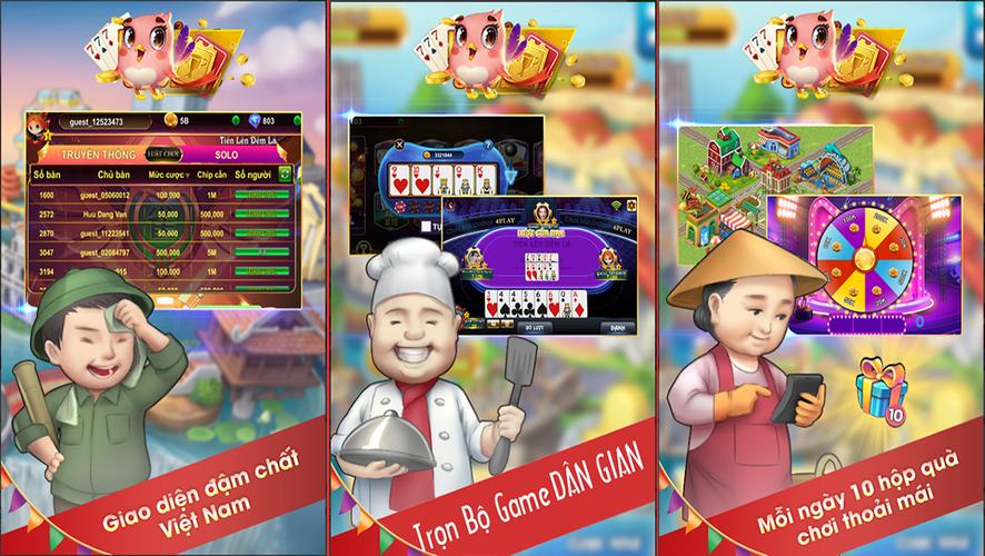 4Play - Tien Len Dem La Online 螢幕截圖 1