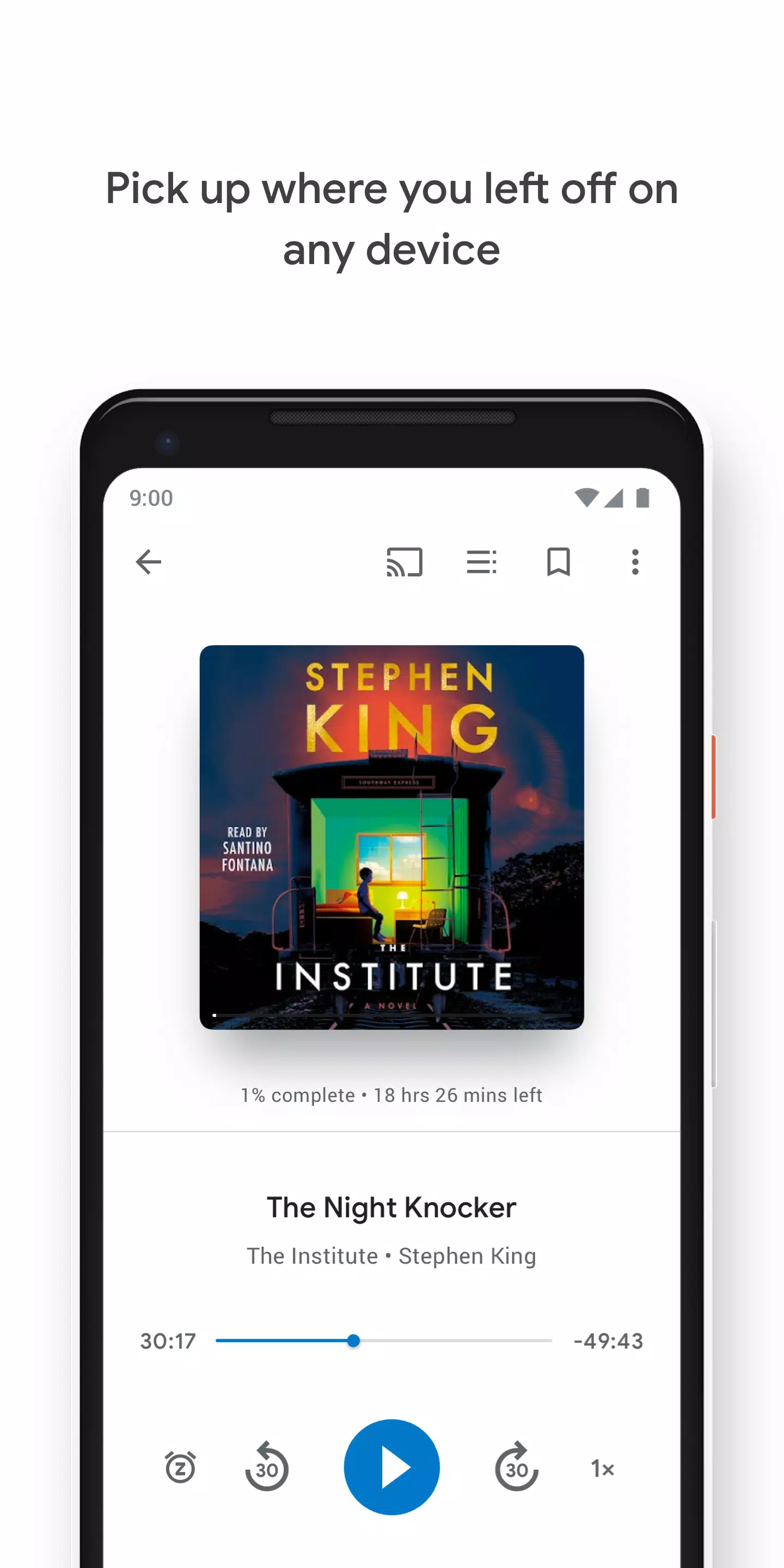 Google Play Bücher Screenshot 1
