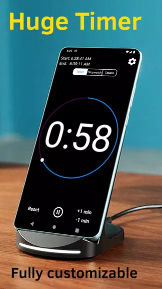 Grand Minuteur Chrono Tabata Capture d'écran 0