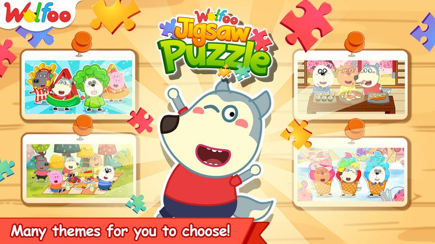 Wolfoo Jigsaw Puzzle Tangkapan skrin 0