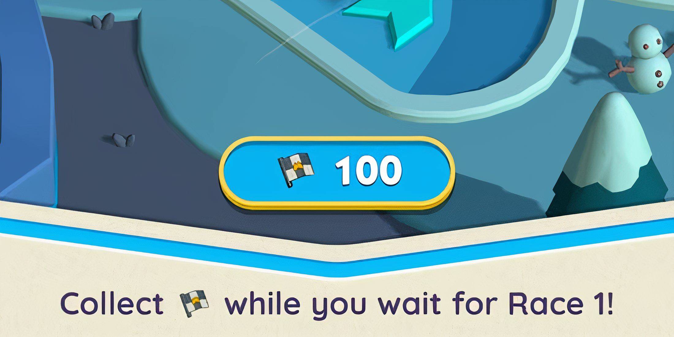 モノポリーGO：スノーレーサーが旗ブーストを獲得