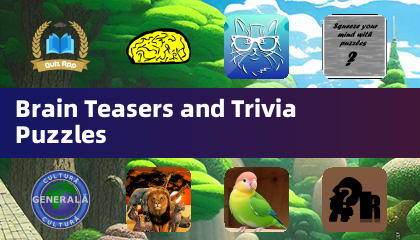 Brain Teasers and Trivia Puzzles