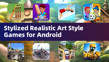 為Android的有程式化的現實藝術風格遊戲