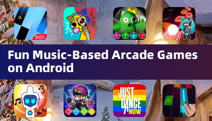 Fun Music-Based Arcade Games on Android