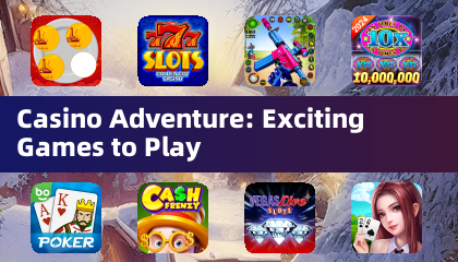 Casino Adventure: Захватывающие игры для игры