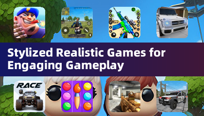 Stylized Realistic Games for Engaging Gameplay