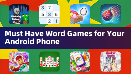 안드로이드 폰을 위한 필수 단어 게임