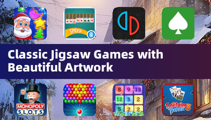 经典拼图游戏搭配精美艺术作品