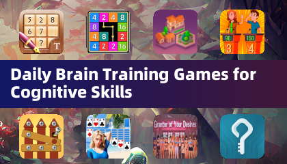 인지 기능을 위한 일일 뇌 훈련 게임