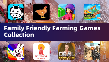 Familienfreundliche Farm-Spiele-Sammlung