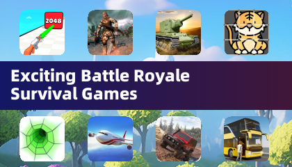 Spannende Battle Royale-Überlebensspiele
