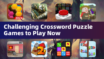 Herausfordernde Kreuzworträtsel-Spiele zum sofortigen Spielen