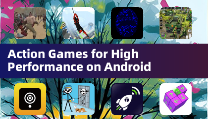 Action-Spiele für hohe Leistung auf Android