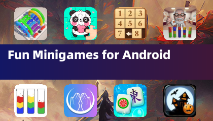 Jeux-vidéos minis amusants pour Android